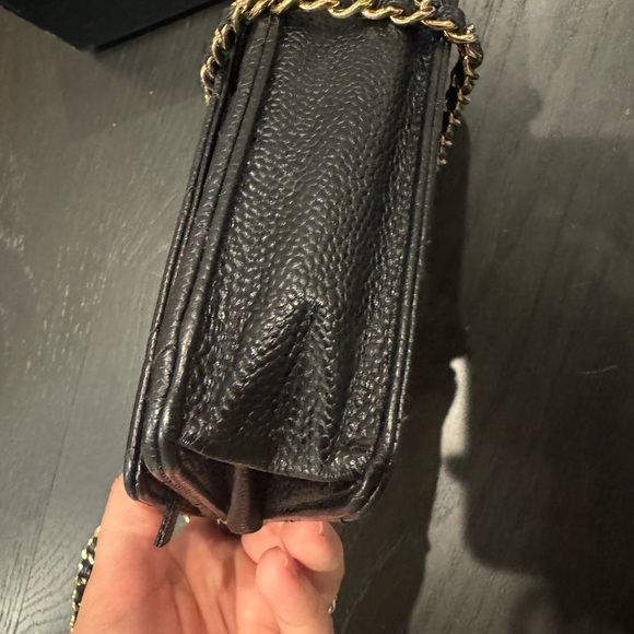 Chanel Classic Wallet on Chain caviar - Picture 7 of 11